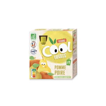 Vitabio Cool Fruits De Manzana Y Pera 90 Gr, 4 unidades