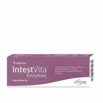 VITAE IntestVita Enzymes REDUX, 5 cápsulas