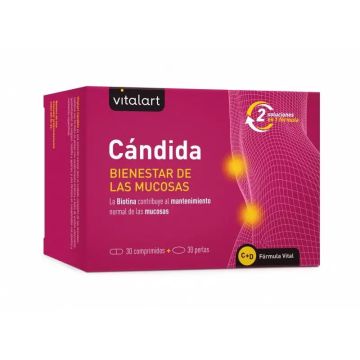 Vitalart Vitalart Candida  30 comprimidos + 30 perlas