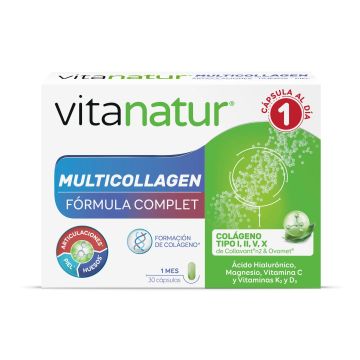 Vitanatur Multicollagen Fórmula Complet 30 cápsulas