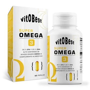 Vit.O.Best Super Omega 3 Doble Potencia  90 perlas