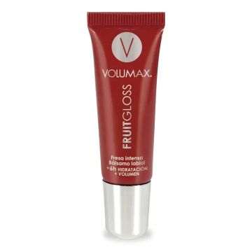 Volumax Fruitgloss Fresa Intensa Hidratación De Labios 7,5 Ml.