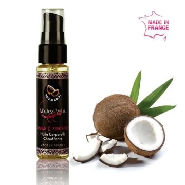 Voulez-Vous... Aceite Efecto Calor - Coco 35 Ml