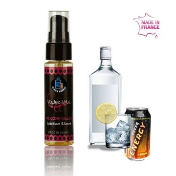 Voulez-Vous... Lubricante Silicona - Vodka Con Red Bull 35 Ml