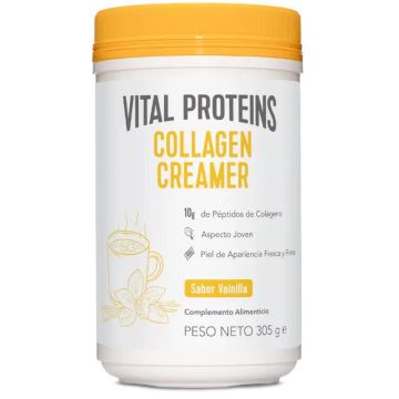 Vital Proteins Crema en Polvo de Colágeno Sabor Vainilla , 305g