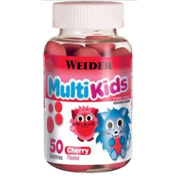 Weider Gummy Up Revolution Multikids Up Cherry, 50 Gom
