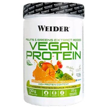 Weider Vegan Protein Mango Matcha, 750 Gr