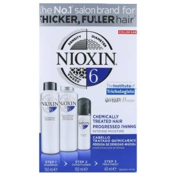 Wella Nioxin Trial Kit Sistema 6 Cabello Tratado Avanzado
