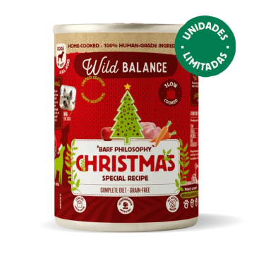 Wild Balance Lata Receta Navidad Para Perros, 400 gr