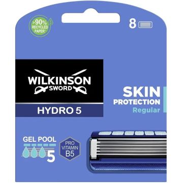 Wilkinson Sword Hydro 5 Skin Protection Regular Cargador 8 Unidades