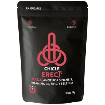 Wug Sex Sense Chicle Potenciador De La Ereccion 10 Unidades