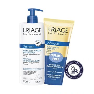 Uriage Xémose Bálsamo 500 ml + Aceite Limpiador 200 ml