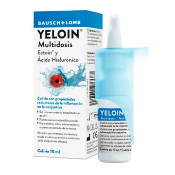 Yeloin® Inflamación de la Conjuntiva Multidosis, 10 ml