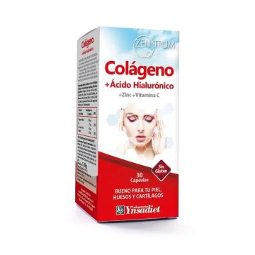 Ynsadiet Colageno+Ac.Hialuronico Zentrum 30 cápsulas
