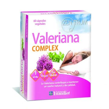 Ynsadiet Valeriana Complex. Ayuda A Conciliar El Sueño, 60 capsulas