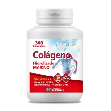 Ynsadiet Zentrum Colageno Hidrolizado Marino , 300 comprimidos