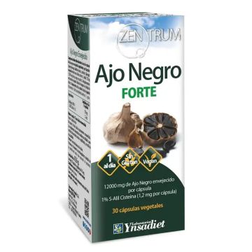 Ynsadiet Zentrum Extracto Ajo Negro Forte  30 cápsulas
