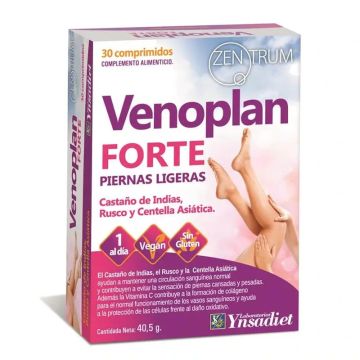 Ynsadiet Zentrum Venoplan Forte  30 comprimidos