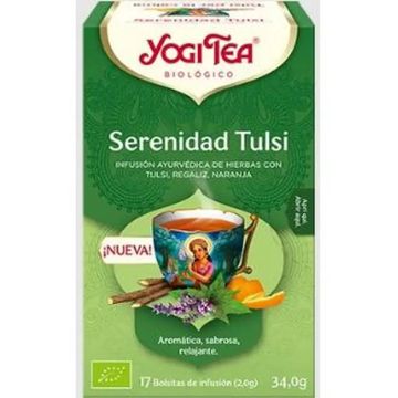 Yogi Tea Serenidad Tulsi 17Infusiones. Bio