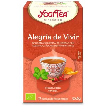 Yogi Tea Yogi Tea Alegria De Vivir Reconfortable 17 Bolsas