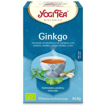 Yogi Tea Yogi Tea Ginkgo  17 bolsitas de 18 gr