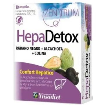 Ynsadiet Hepa Detox, 10 ampollas