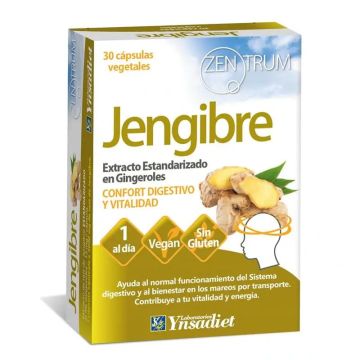 Ynsadiet Jengibre 30 capsulas