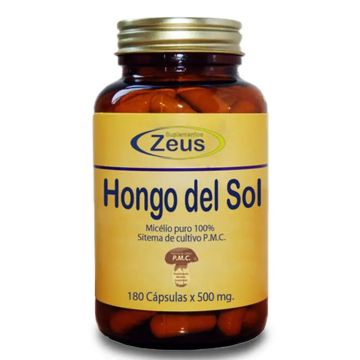 Zeus Hongo Del Sol 500 Mg  180 cápsulas