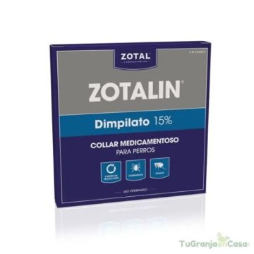 Zotal Zotalin Collar Antiparasitario Perro