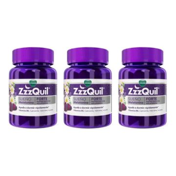 Zzzquil Natura Forte Melatonina , 3x30 gummies