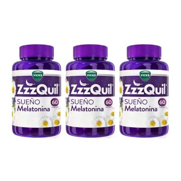 ZzzQuil Natura Melatonina, 3x60 gummies