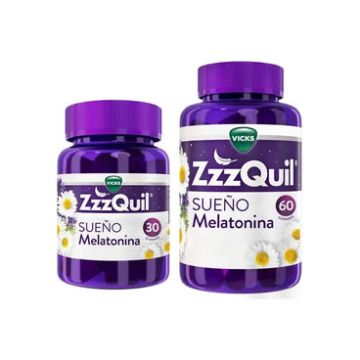 ZzzQuil Natura Melatonina (60+30), 90 gummies