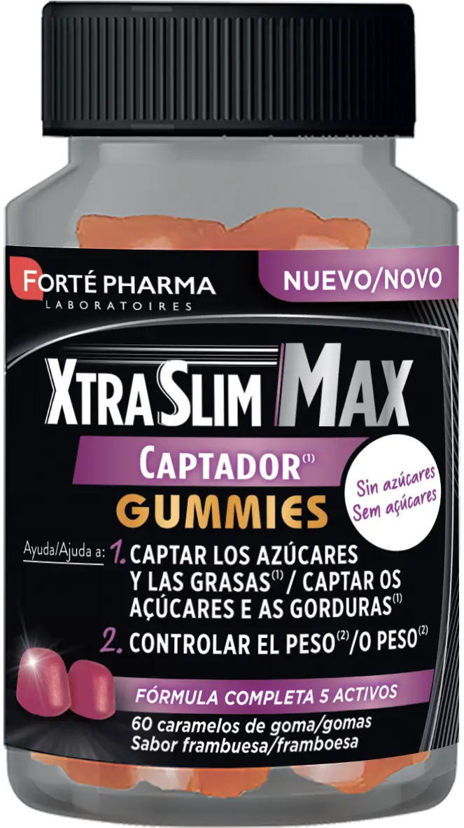 Forté Pharma Xtraslim Max Captador Gumm, 60 Unidades