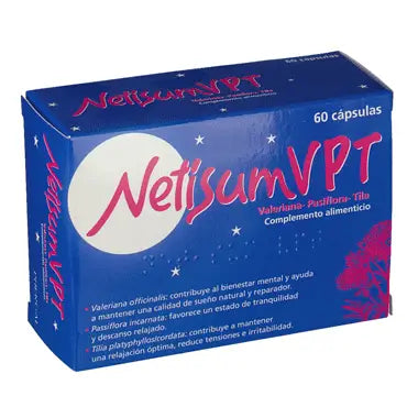 Netisum Vpt Descanso Nocturno Valeriana - 60 Cápsulas