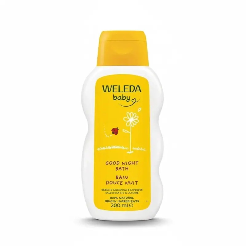 Weleda Caléndula Baño Buenas Noches, 200 ml