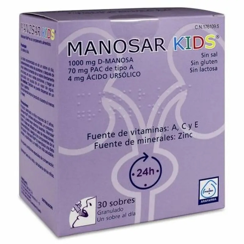 Arafarma Manosar Kids, 30 sobres