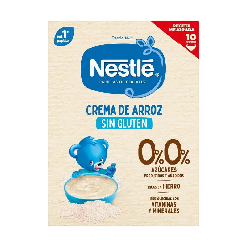 Nestlé Papilla Sin Gluten Maíz Y Arroz, 180 g