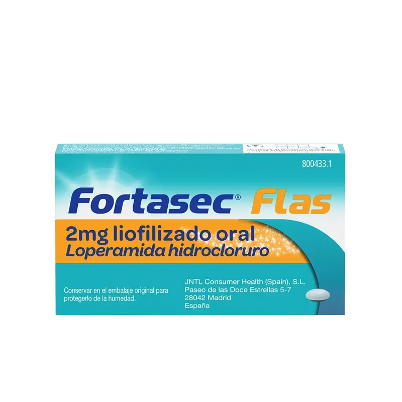 Fortasec Flas 2 mg 12 Comprimidos