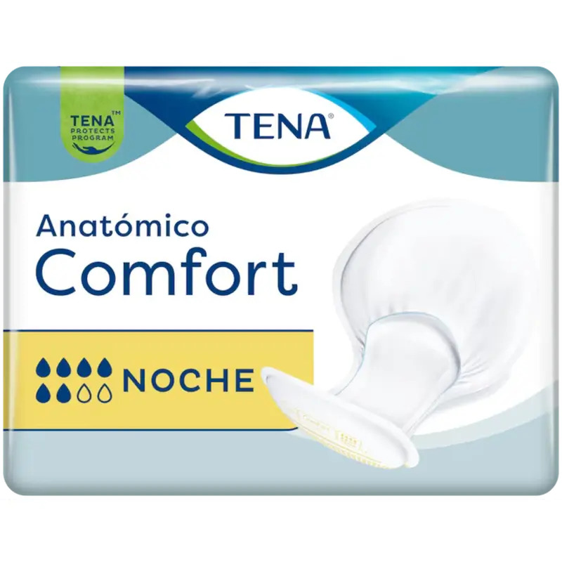 Tena Anatómico Comfort Extra Noche , 80 unidades talla única
