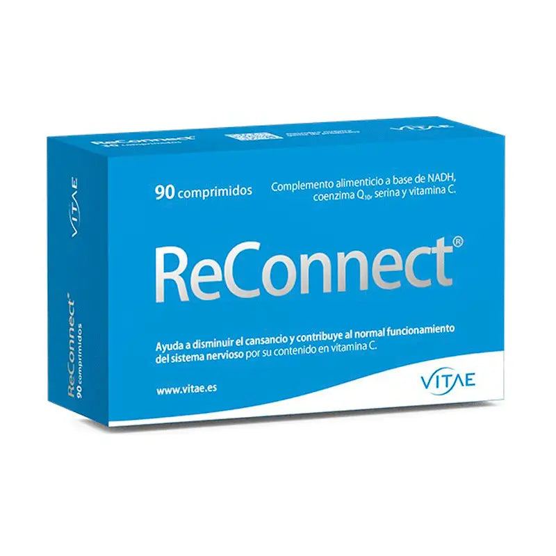 Reconnect 90 comprimidos - Con NADH, CoQ10, Serina y Vitamina C