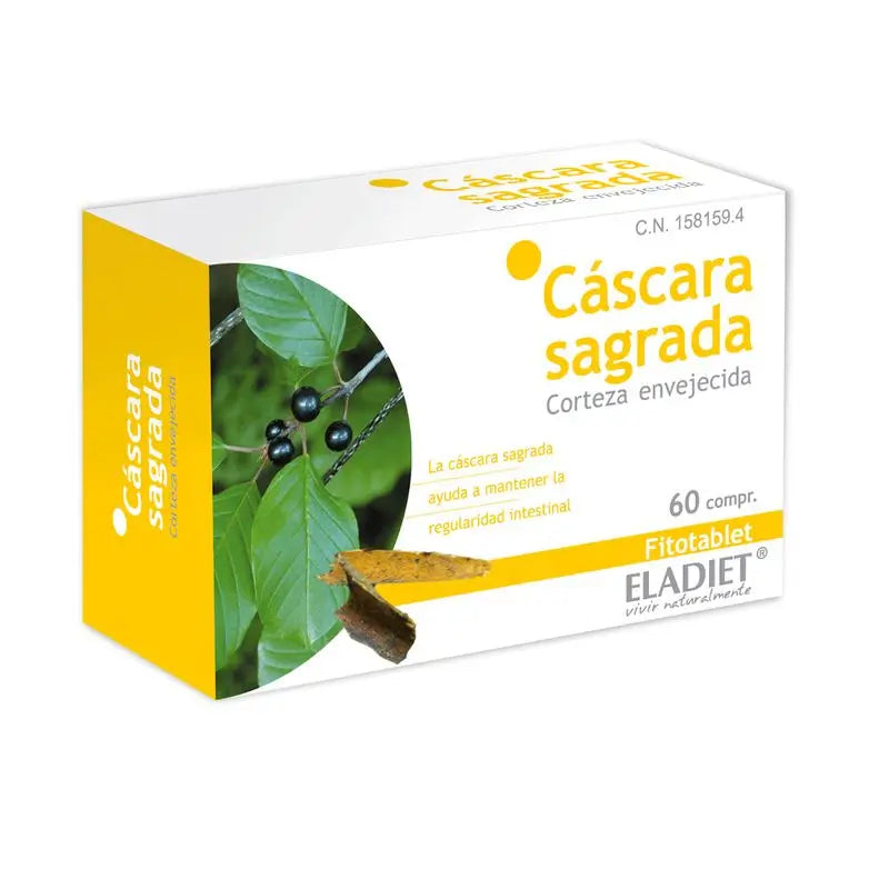 Eladiet Cascara Sagrada 300 Mg, 60 comprimidos