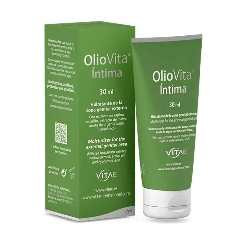 OlioVita Crema Íntima 30ml - Regeneración íntima con espino amarillo