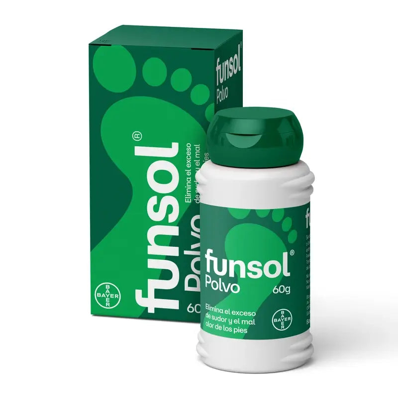 Funsol Desodorante En Polvo Pies 60 gr