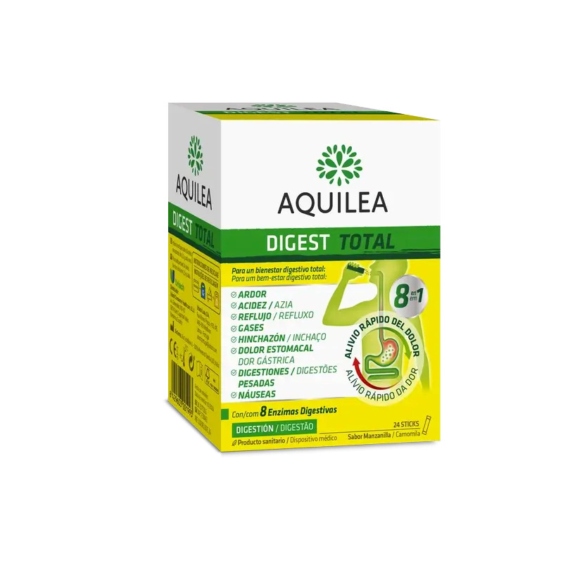 Aquilea Digest Total Manzanilla 24 Sticks 2,5 G
