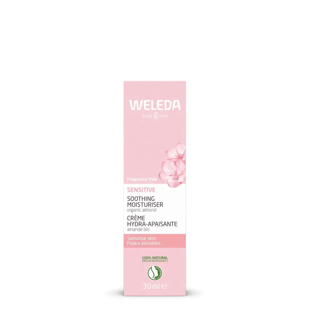 Weleda Crema Facial Calmante De Almendra (Piel Sensible), 30Ml