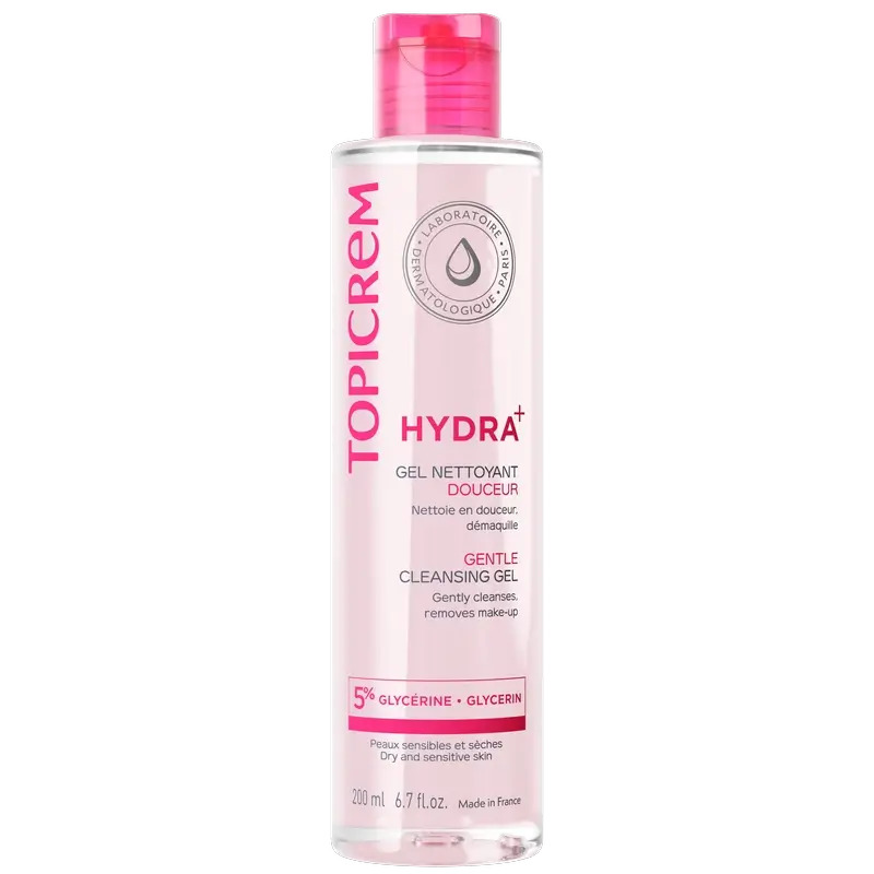 Topicrem Hydra + Gel Limpiador Suave 200 ml