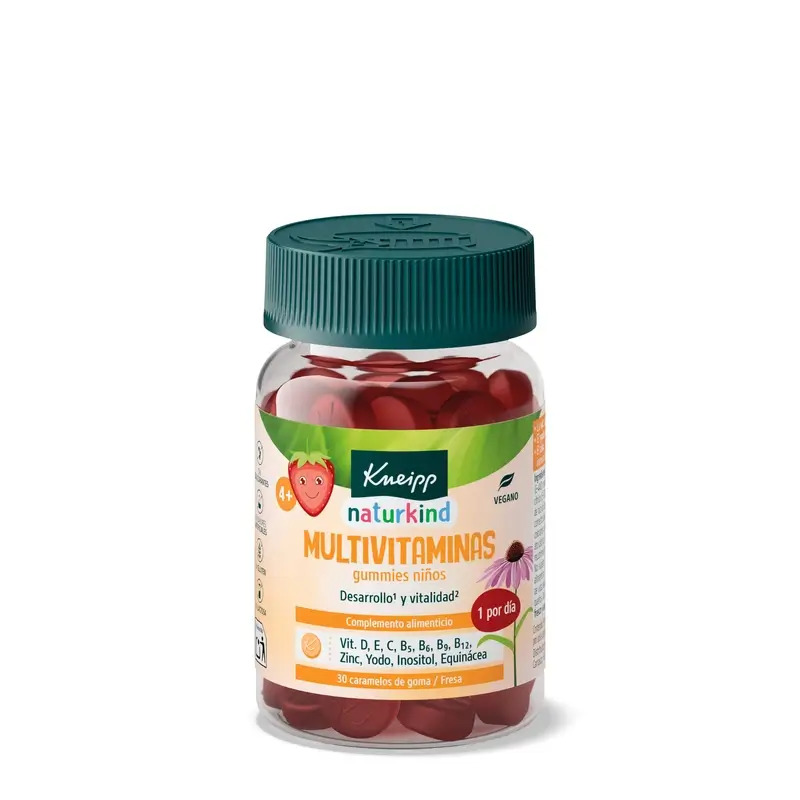 Kneipp Multivitaminas Niños Gummies , 30 unidades