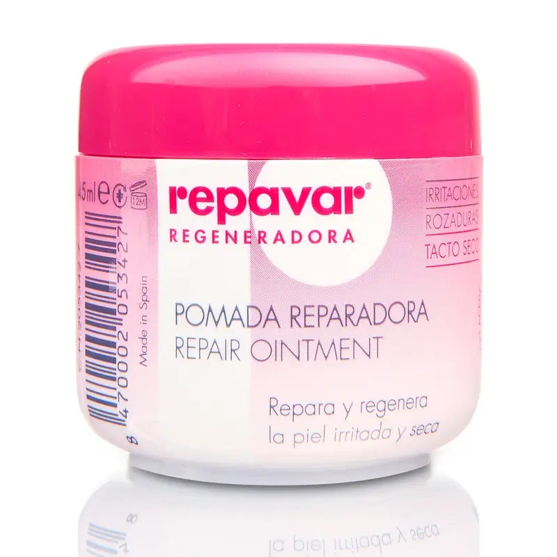 Repavar Regeneradora Pomada Reparadora Con Rosa Mosqueta , 45 ml