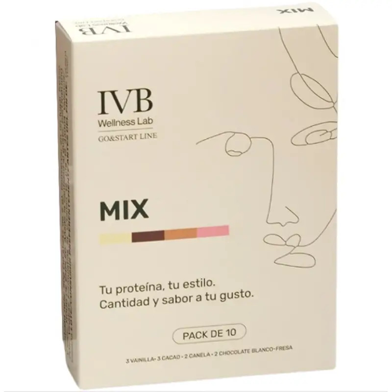 Ivb Wellness Lab Go&Start Line Sticks Sabor Mix, 10 sticks
