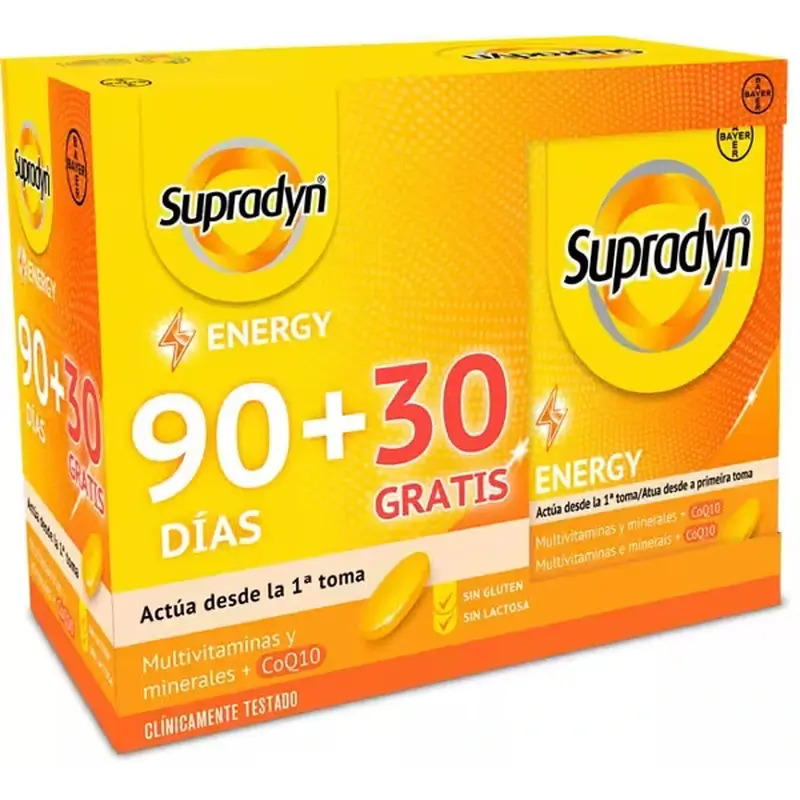 Supradyn Energy, 90+30 comprimidos